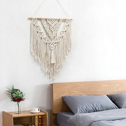 Arazzo nordico con nappine