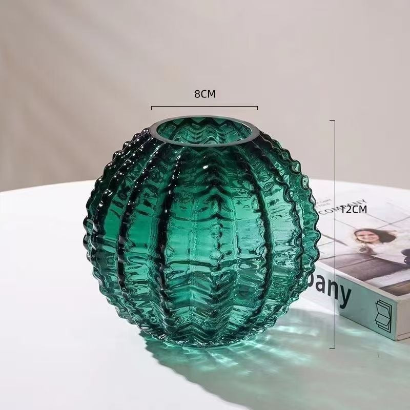 Vaso cactus in vetro