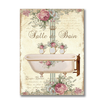 Poster bagno vintage