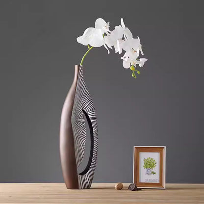 Vaso resina minimalista