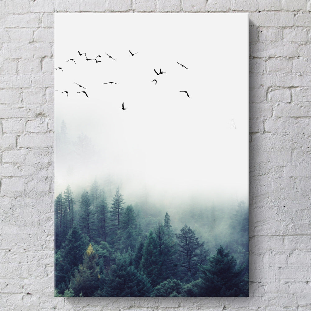 Quadro bosco nordico