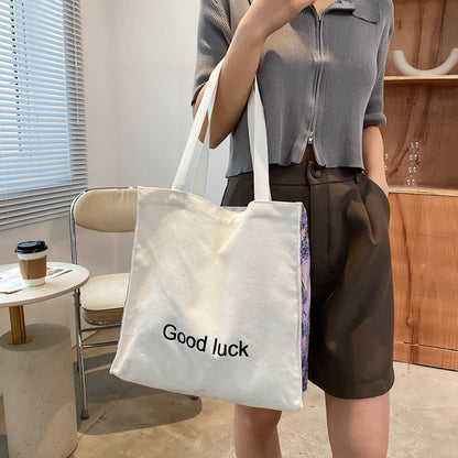 Borsa fiori dipinti