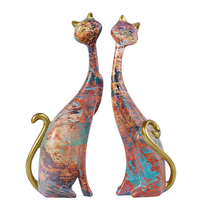 Quadro europeo gatti coppia