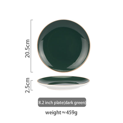 Piatto Verde Scuro