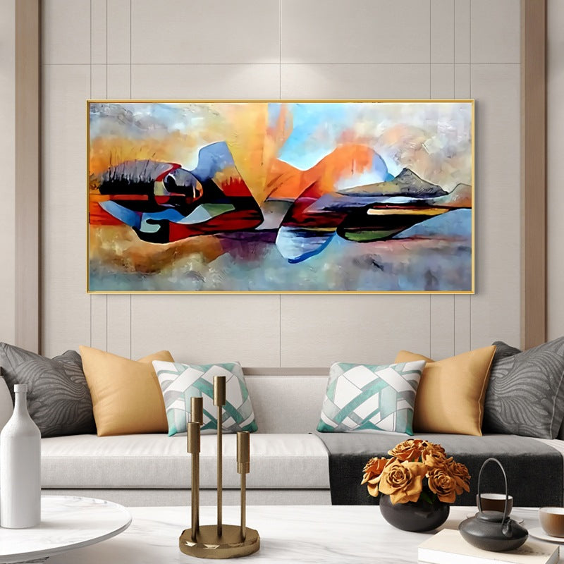 Quadro astratto geometrico