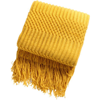 Coperta divano in maglia
