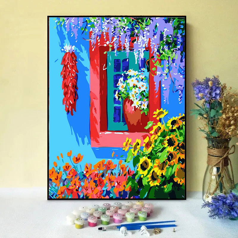 Quadro nordic paesaggio