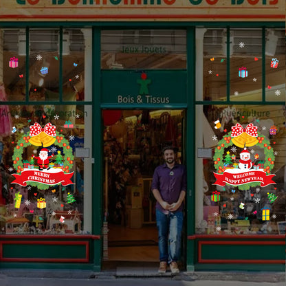 Adesivo Vetrina Natale