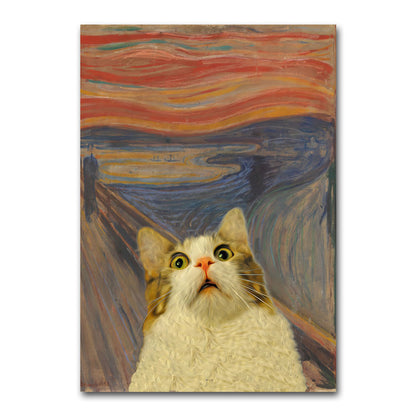 Quadro gatto nero