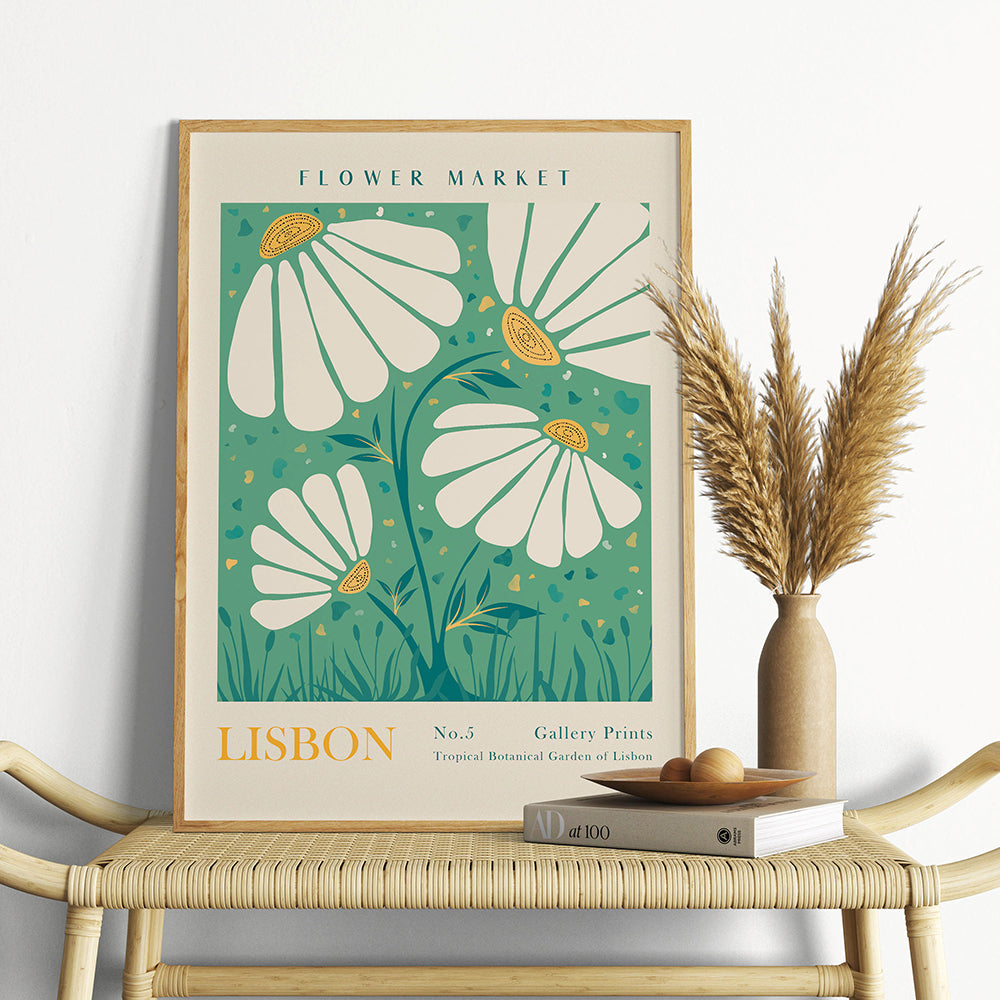 Poster Floreale Vintage