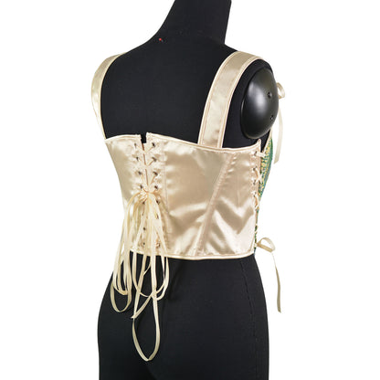 Corsetto Tessuto Dipinto