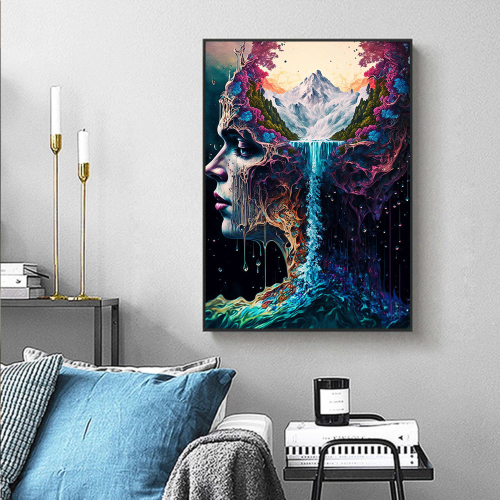 Quadro Donna Acqua