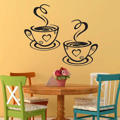 Adesivi murali Tazze di caffè