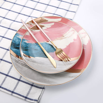 Piatto nuvola in ceramica