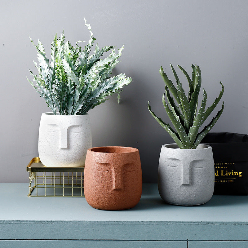 Vaso fiori cemento