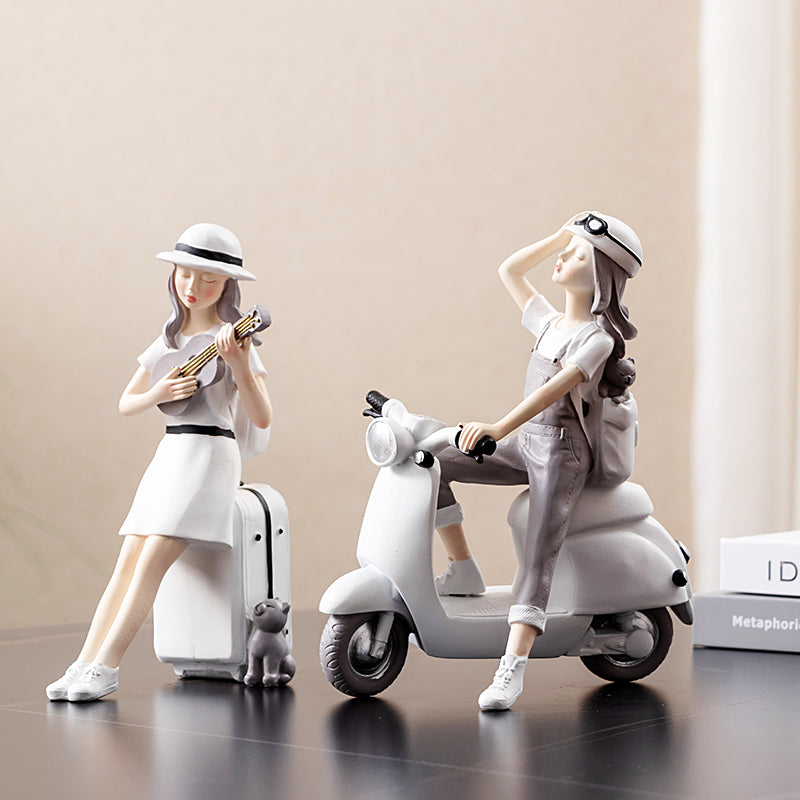 Ornamento Ragazza astratta