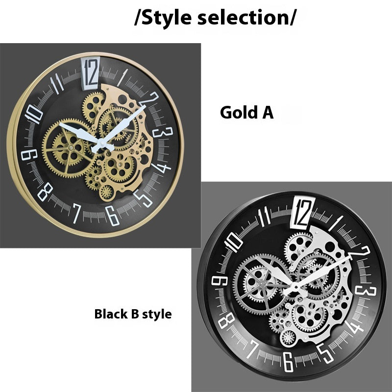 Orologio da parete Ingranaggi steampunk