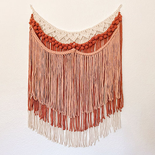 Arazzo Macramé colorato