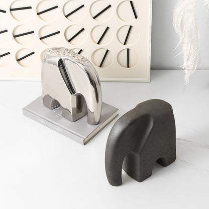 Scultura elefante in ceramica