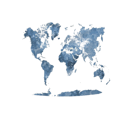 Arazzo mappa vintage