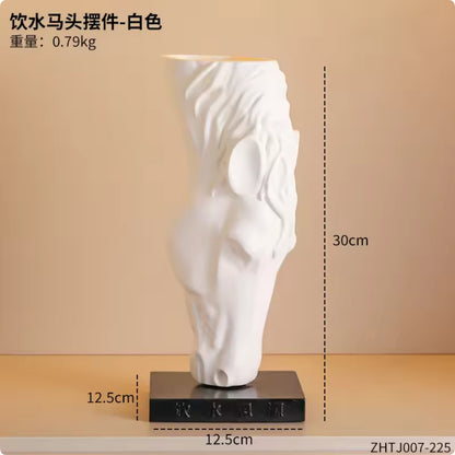Statua Testa di cavallo
