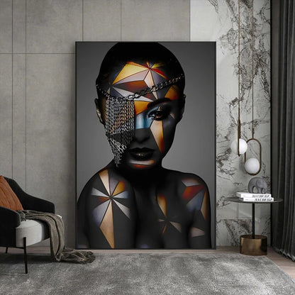 Quadro donna africana