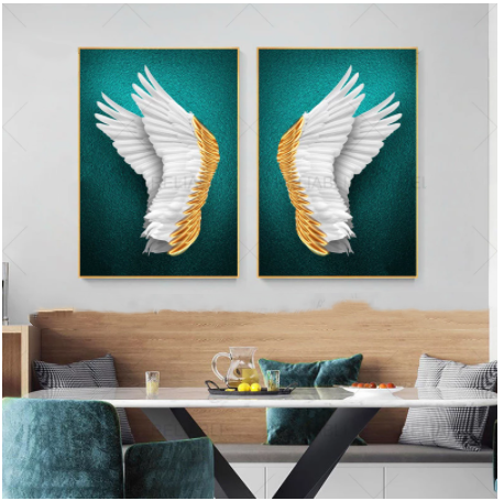 Poster farfalle dorate