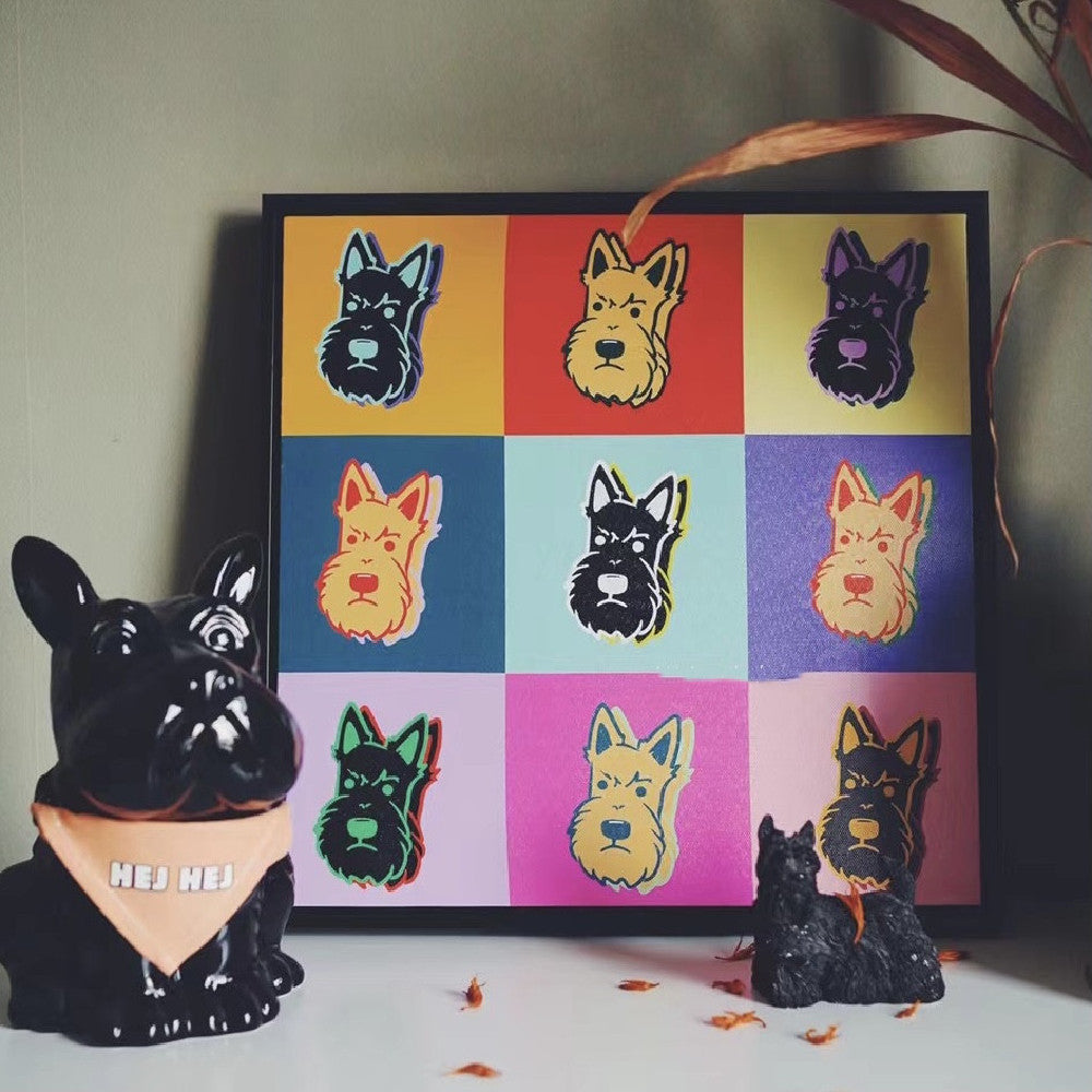 Quadro cartoon moda