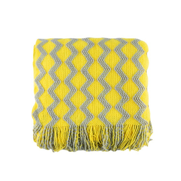 Coperta invernale a maglia