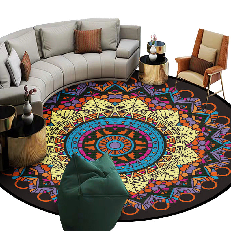 Tappeto mandala stile etnico