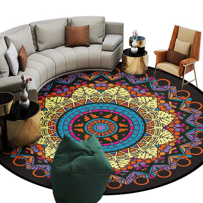 Tappeto mandala stile etnico