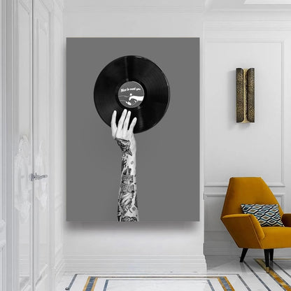 Poster musica vinyl