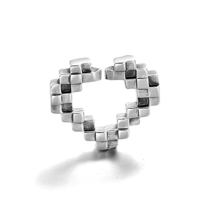 Braccialetto gomma argento