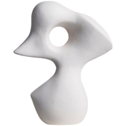 Scultura in ceramica astratta