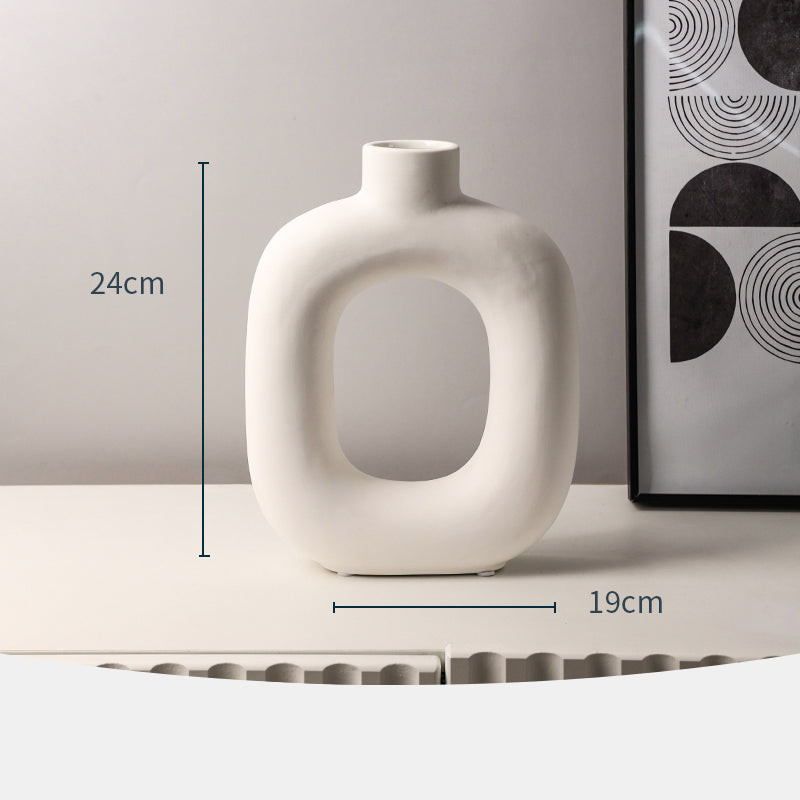 Vaso bianco scandinavico