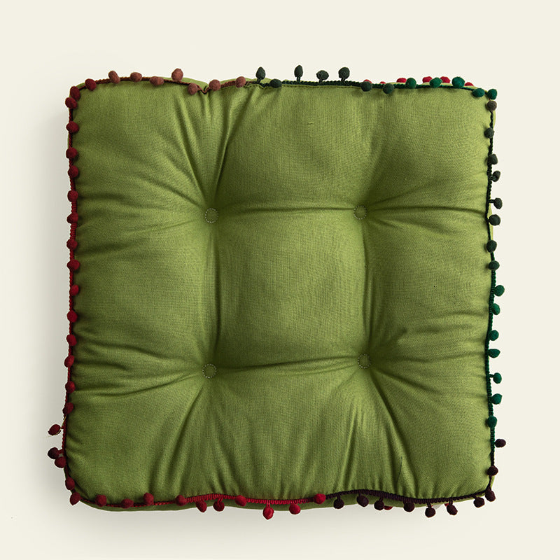 Cuscino con Pompon Nordico