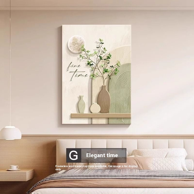 Quadro astratto linee e figure