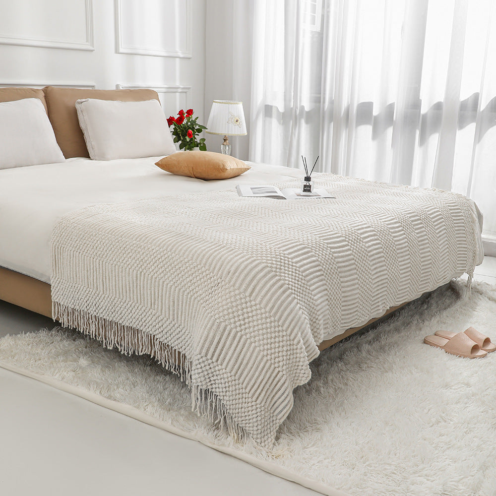 Plaid letto maglia