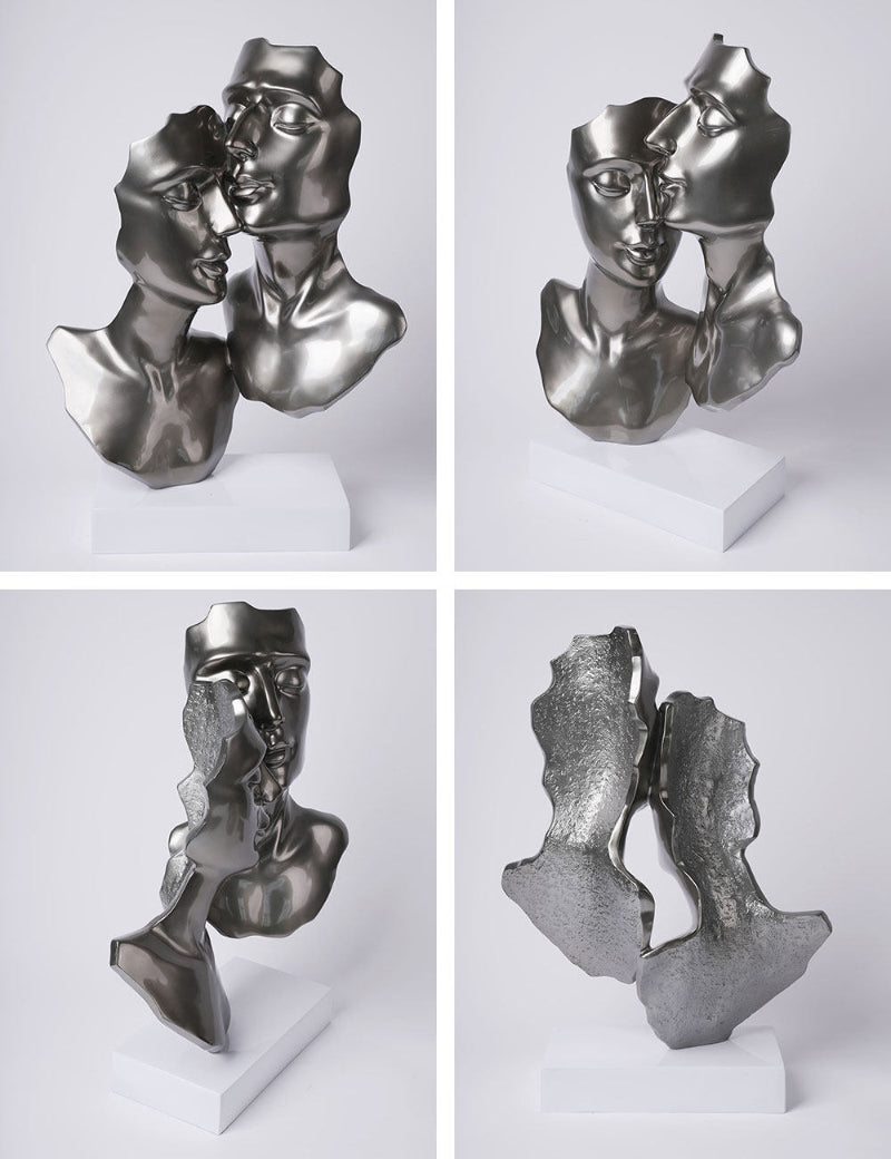 Figurina coppia ritratto