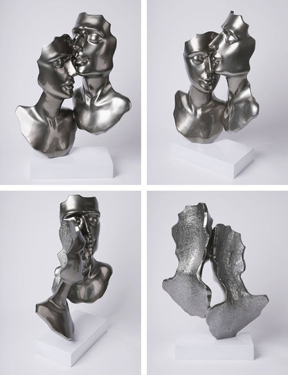 Figurina coppia ritratto