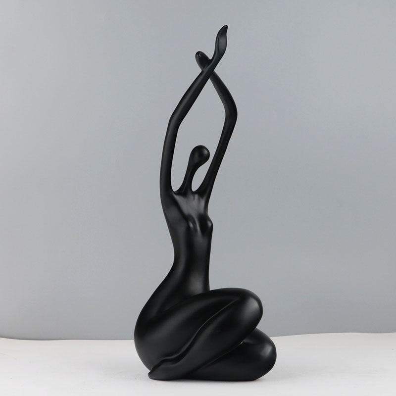 Ornamento resina astratto