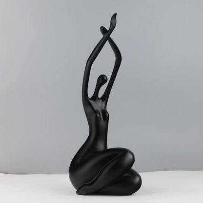 Ornamento resina astratto