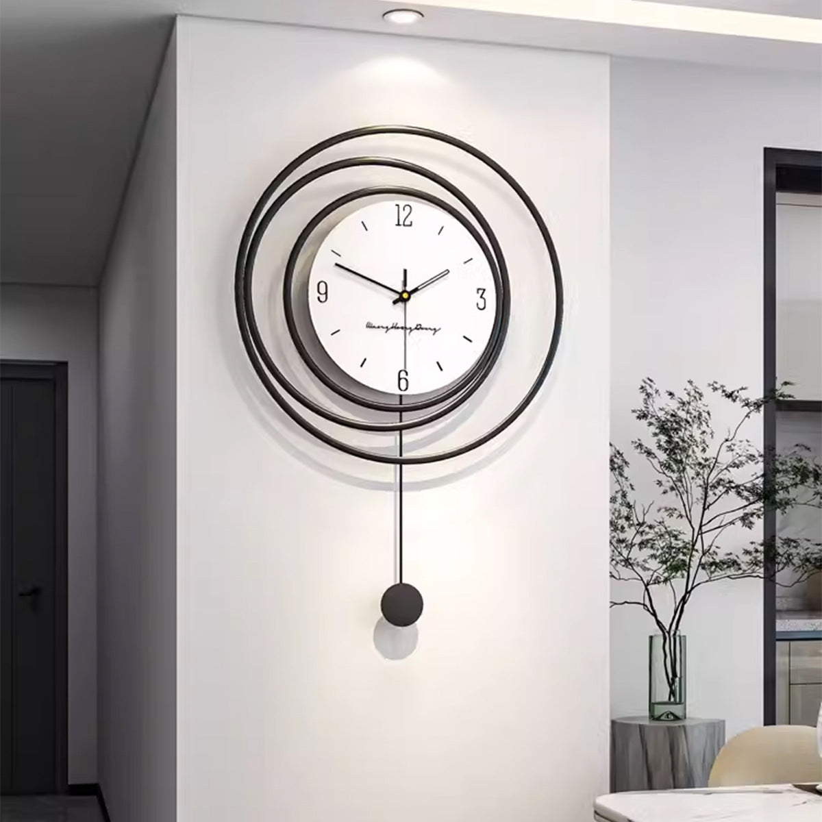 Orologio da parete Art déco oro