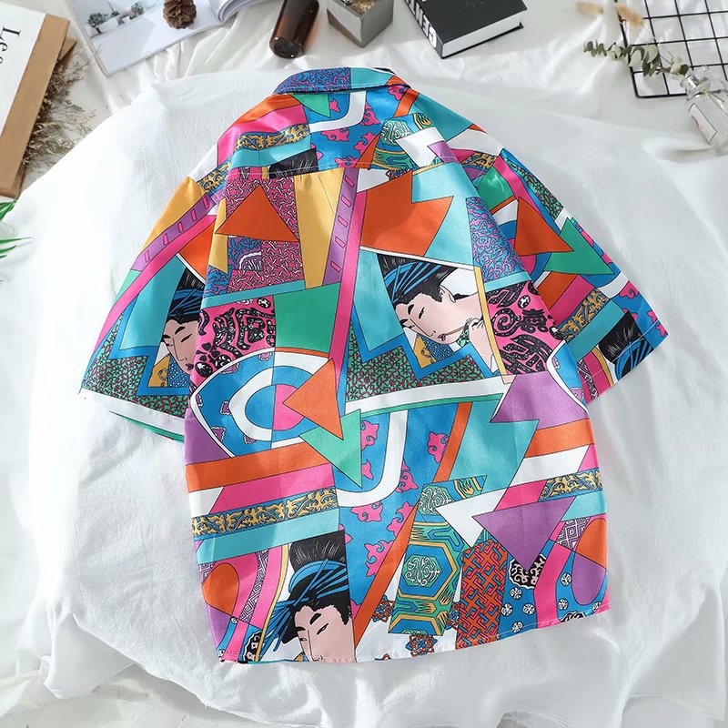 Maglietta Geisha Ukiyo-e