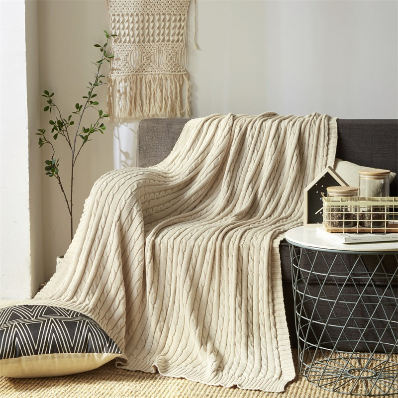Coperta Lana Maglia Nordica