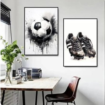 Quadro scarpe da calcio