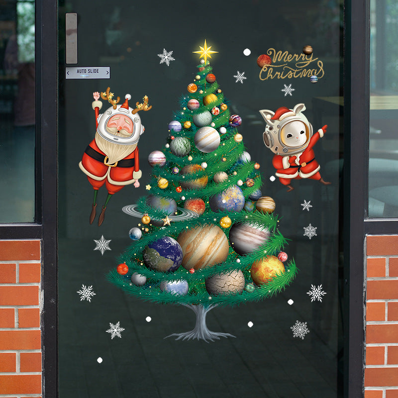 Adesivo murale albero di Natale
