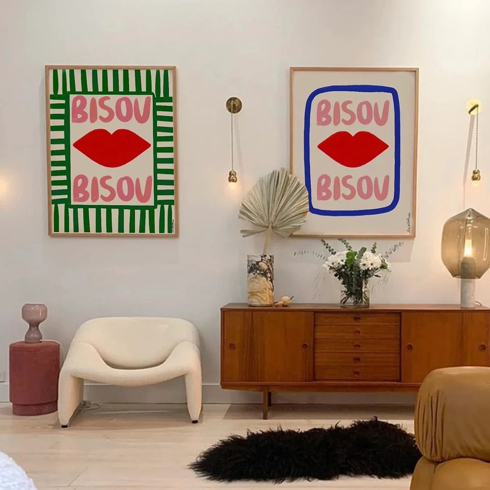 Quadro con scritta