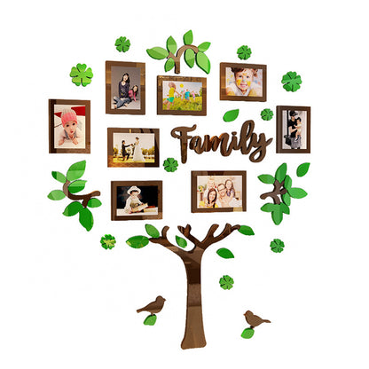 Adesivo murale albero genealogico 3D