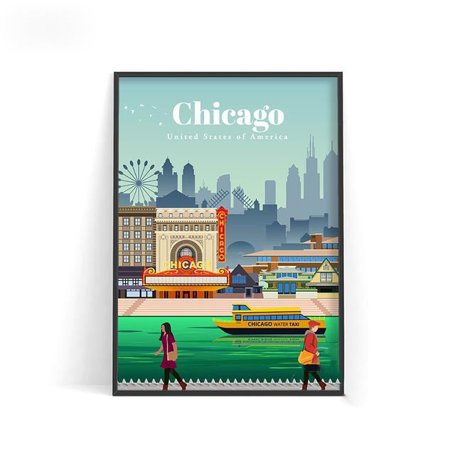 Poster Città mondiali